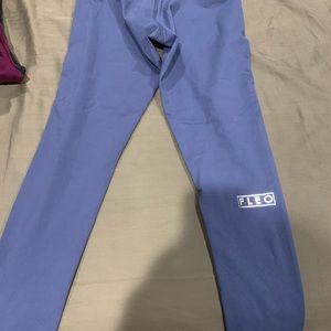 Sky/silver blue Romey leggings